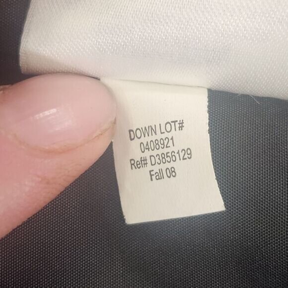 Eddie Bauer Puffer Vest Womens Small Goose Down Quilted Snowflake Print Floral - Picture 11 of 16